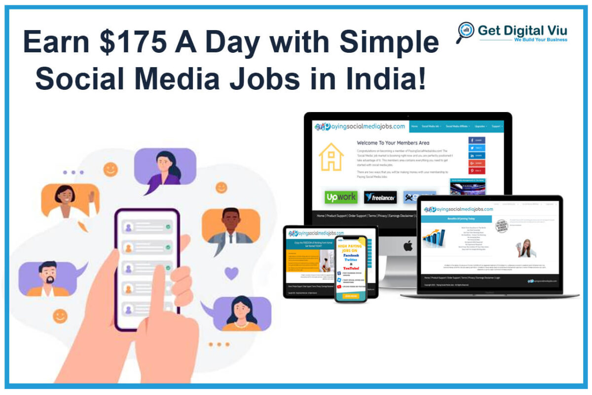 Earn $175 a Day with Simple Social Media Jobs in India!