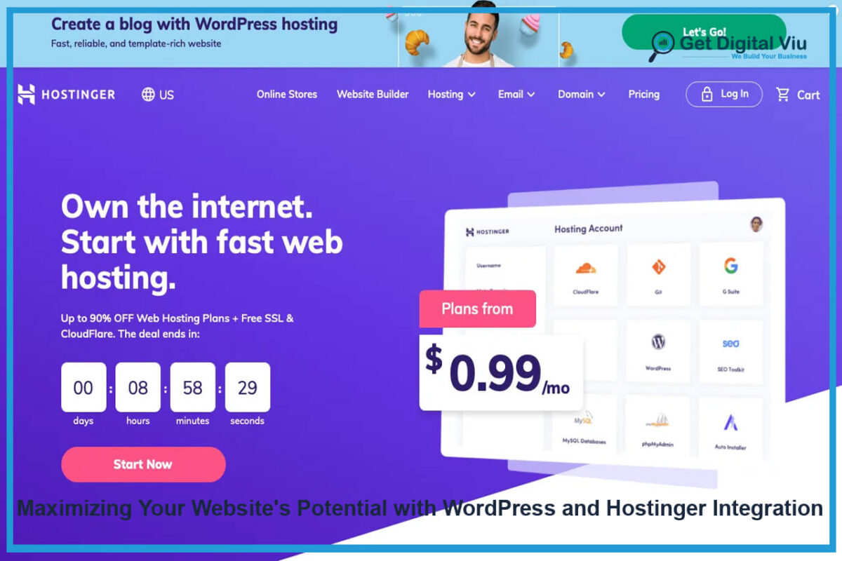 Maximizing Your Website's Potential with WordPress and Hostinger Integration